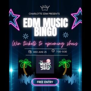 EDM Bingo June 25th EDM Bingo June 25th