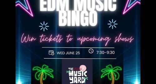 EDM Bingo June 25th